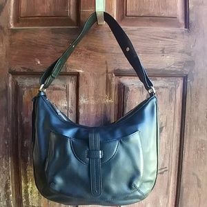 Antonio Melani Black Leather Bag